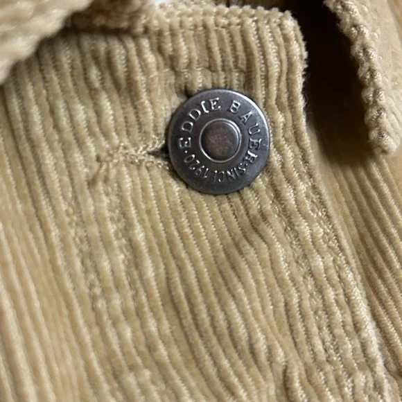 Eddie Bauer Corduroy Jacket Size Small - Picture 7 of 13